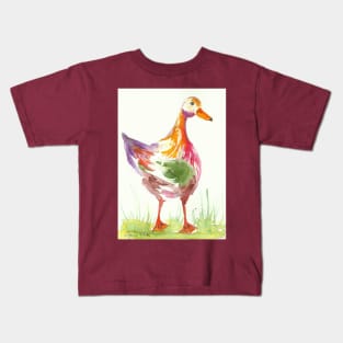 Colourful Duck Kids T-Shirt